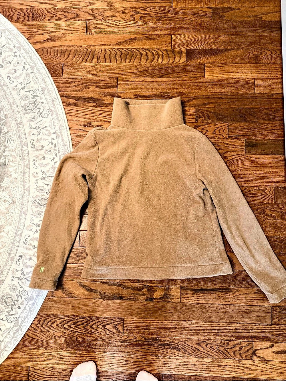 Dudley Stephens Park Slope Turtleneck Fleece Brown Medium